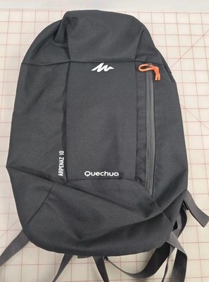 Quechua Arpenaz 10L Rucksack Small Mini Black Backpack Outdoor Hiking
