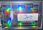 2021 SELECT TYRESE HALIBURTON IN FLIGHT PRIZM REFRACTOR AUTO #205/249 MINT