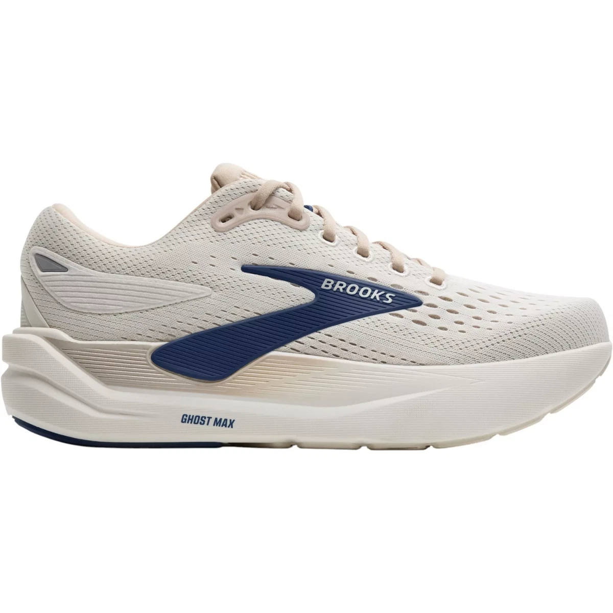 Brooks Ghost 14 Men\'s Road Running Shoes Size 8 D Gray Cream Navy Yellow Brooks Ghost 14 White Navy for sale | eBay main image 3