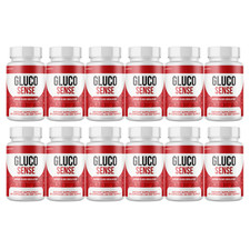 Glucosense Advanced Glycogen Pills, Gluco Sense Formula - 12 Bottles Official