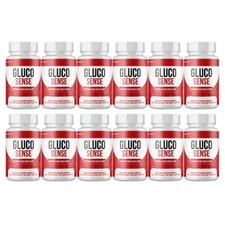 Glucosense Advanced Glycogen Pills, Gluco Sense Formula - 12 Bottles Official
