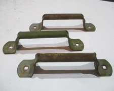Lot of 3 Vintage Steel Handles for Barn Gate Shed Door       B2