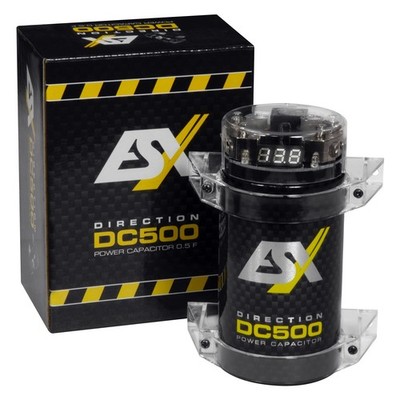 ESX Kondensator / Powercap / Pufferkondensator DIRECTION DC500 - 0.5 Farad