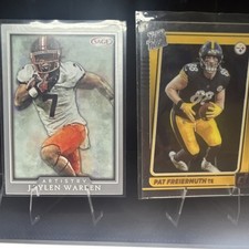 🔥Pittsburgh Steelers🔥 Rookie Cards Jaylen Warren Pat Freiermuth SAGE Panini