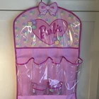 Vtg Barbie Storage Organizer For Dolls & Accessories Clear Pockets