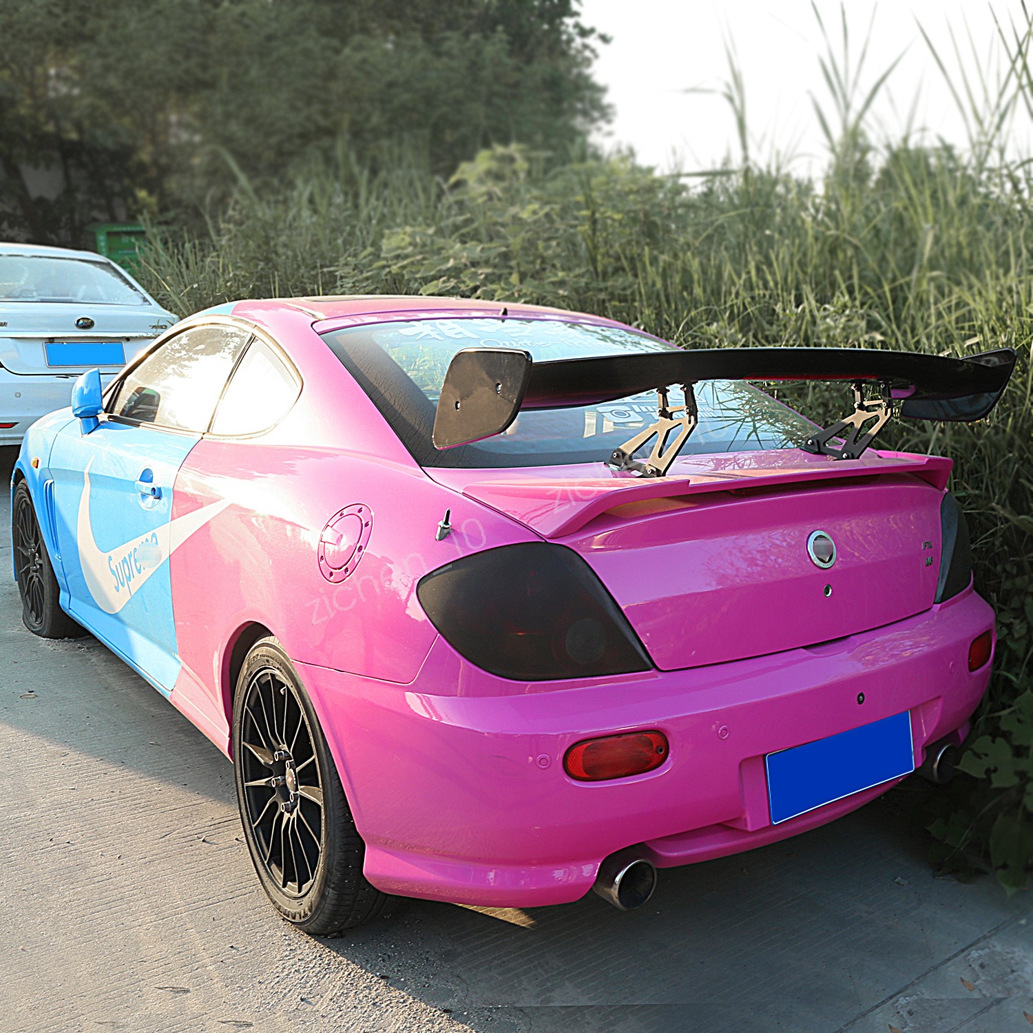 46" High Stand Rear Trunk Spoiler Racing GT Wing For 2004-2011 Lotus Elise US