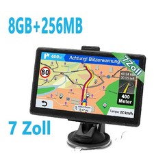 7 Zoll GPS Navi Navigation für Auto LKW PKW Navigationsgerät 8GB+256MB EU Karte