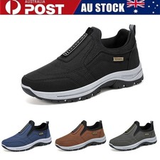 Mens Driving Loafers Slip On Walking Shoes Gym Casual Lightweight Sport Trainers