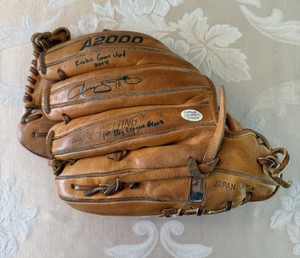 Game Used Baseball Glove | eBay