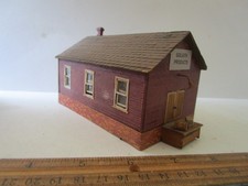 HO 1/87 Scale Pro Wood Built Weathered Goods Store Building For Train layout