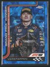 2025 Topps Chrome Sapphire F1 #93 Max Verstappen GP Winner