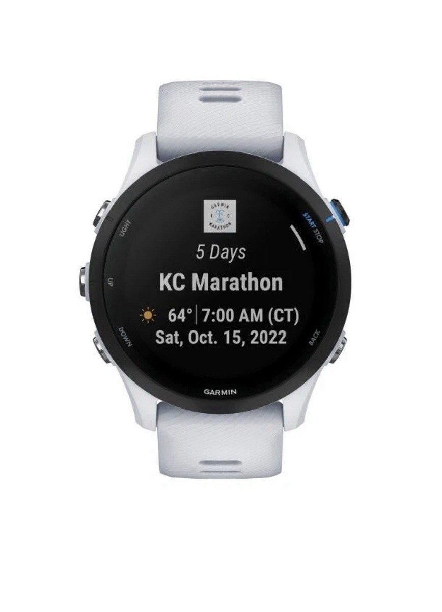 Garmin Forerunner 255 Music GPS Watch - Whitestone for sale online