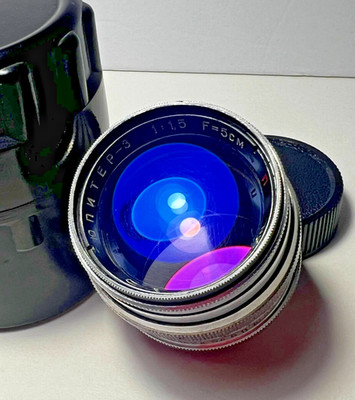 Jupiter-3 50mm f/1.5 M39 Leica LTM Portrait Lens USSR Sonnar Serviced Legendary