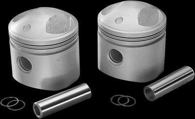 DS Piston Kit 3.437in Bore 0.030 OB 8.5.1 Harley Davidson Electra Glide 65-80
