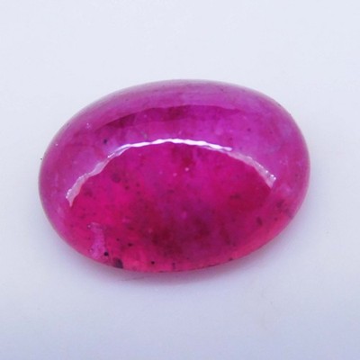 5.25 Ct Myanmar Natural Red Ruby Cabochon Certified Unheated Loose Gemstone