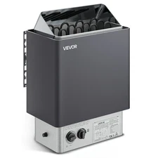 VEVOR Sauna Heater Stove 6KW Wet & Dry Stailess Steel W/ Internal Controller
