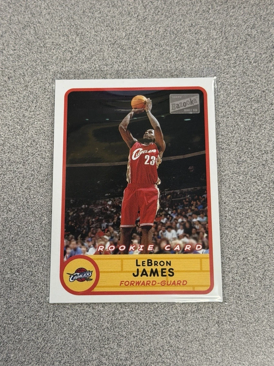 Topps LeBron James Basketball Rookie ungraded Sports Trading Cards