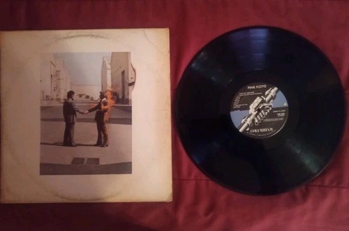 Pink Floyd Wish You Were Here 1975 LP Vinyl NM- Nice Original PC 33453 Cigar