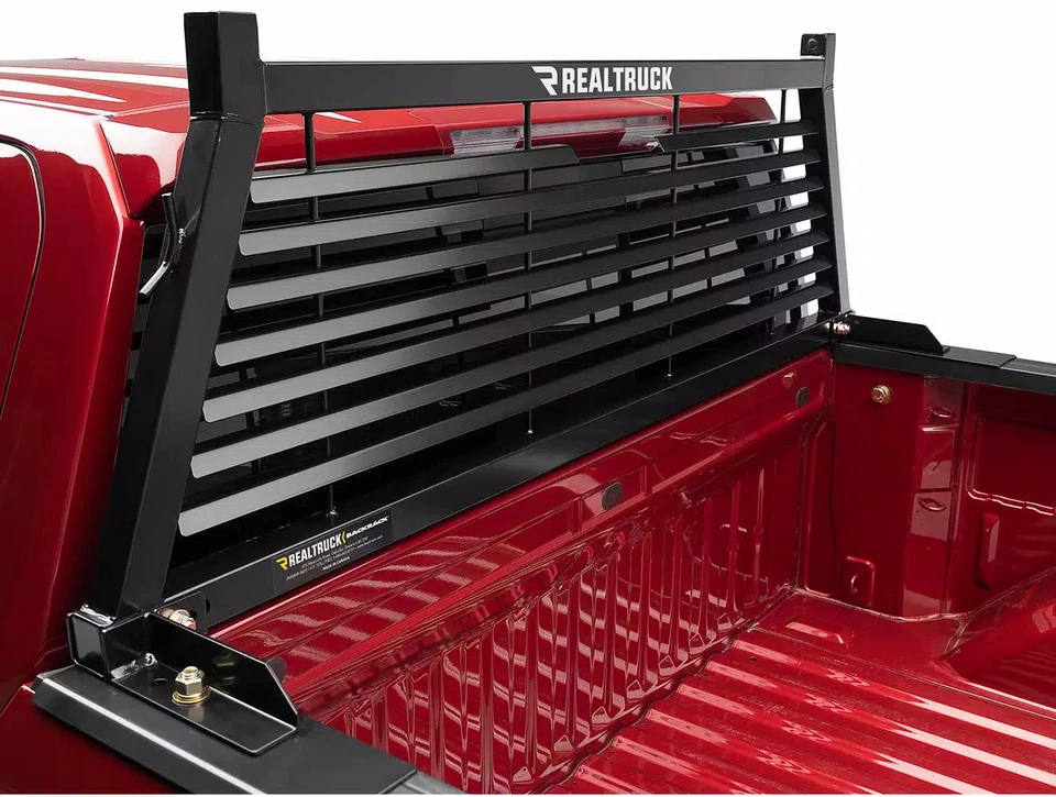 Backrack Louvered Headache Rack - Black Rack Only Foto 2 de 4