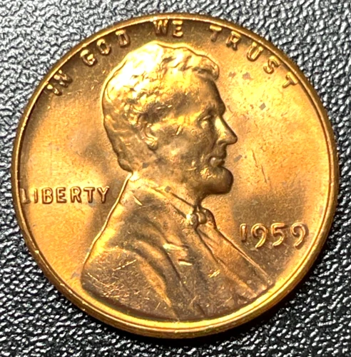 1959 Wheat Cent ** Brilliant Uncirculated First Year of the Memorial Cent