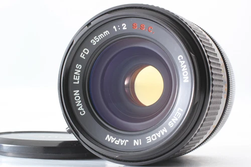 Concave "O" [Exc+5] Canon FD 35mm f/2 S.S.C. SSC MF Wide Angle Lens From JAPAN