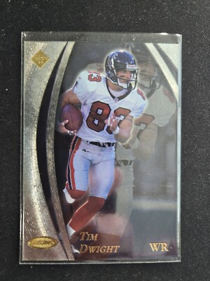 1998 Collector's Edge Football Tim Dwight RC Silver Masters /5000 #9