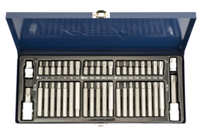 HEX TORX XZN Bits & Adapter Master Set 44 Teile