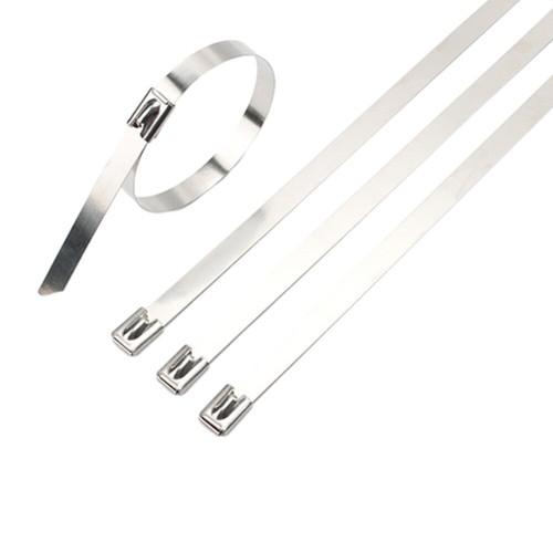 Cable Zip Tie Self Lock Strap Strong Metal Ties 304 Stainless Steel 4.6 7.9 10mm - Imagen 6 de 12