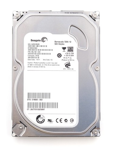 Seagate Barracuda ST3500418AS 500GB 3.5" SATA Hard Drive P/N: 9SL142-022 Tested - Picture 2 of 4