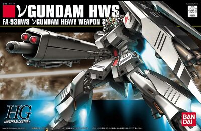 【峰電】HG Heavy Gunpla 1/144 BANDAI Gundam HGUC FA-93HWS vGundam Heavy Weapon
