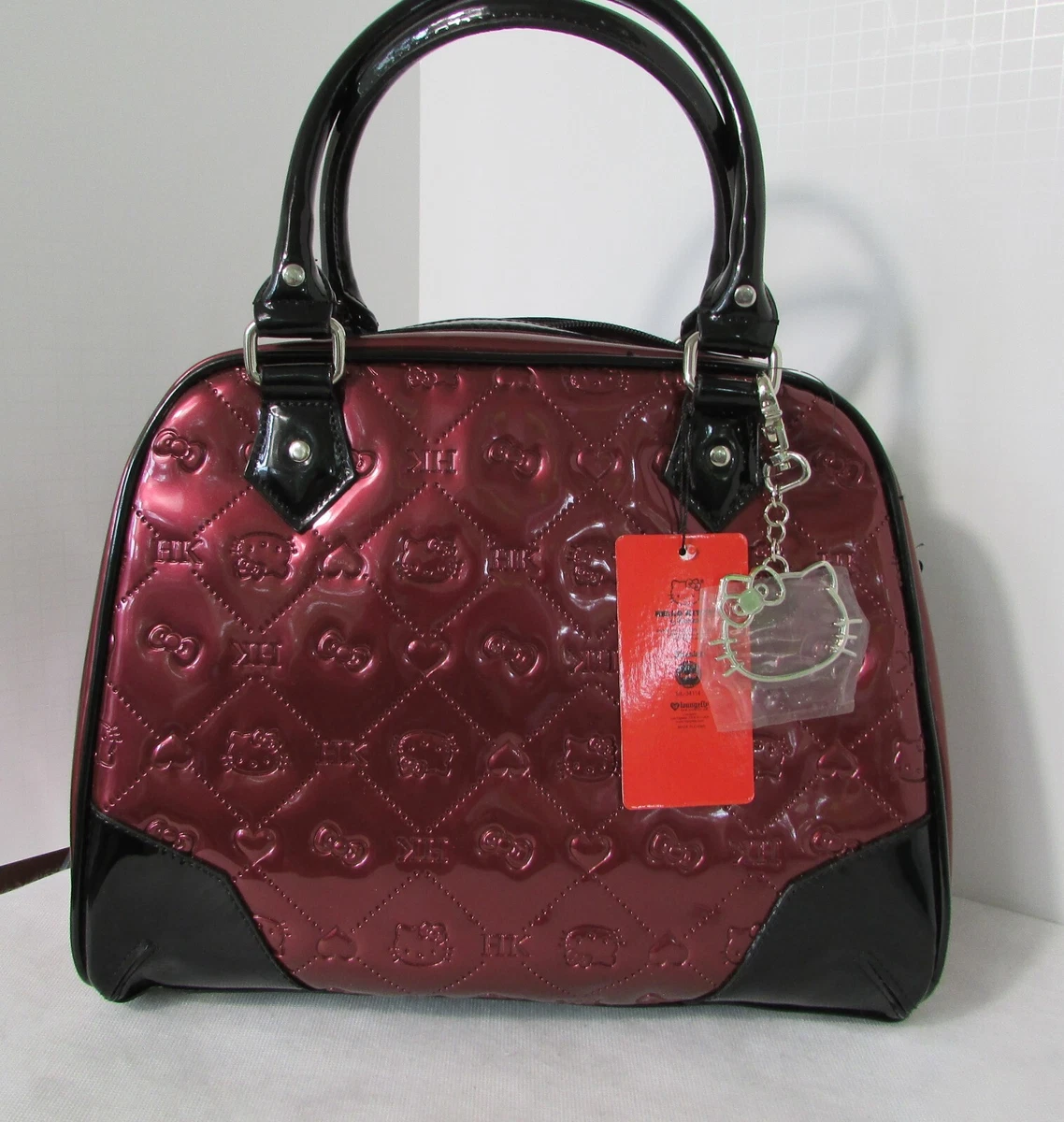 Fashion LV With Hello Kitty Crafting leather fabric Bag leather