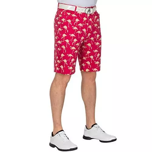 Men s Patterned Golf Shorts 32 Birdie Breeks