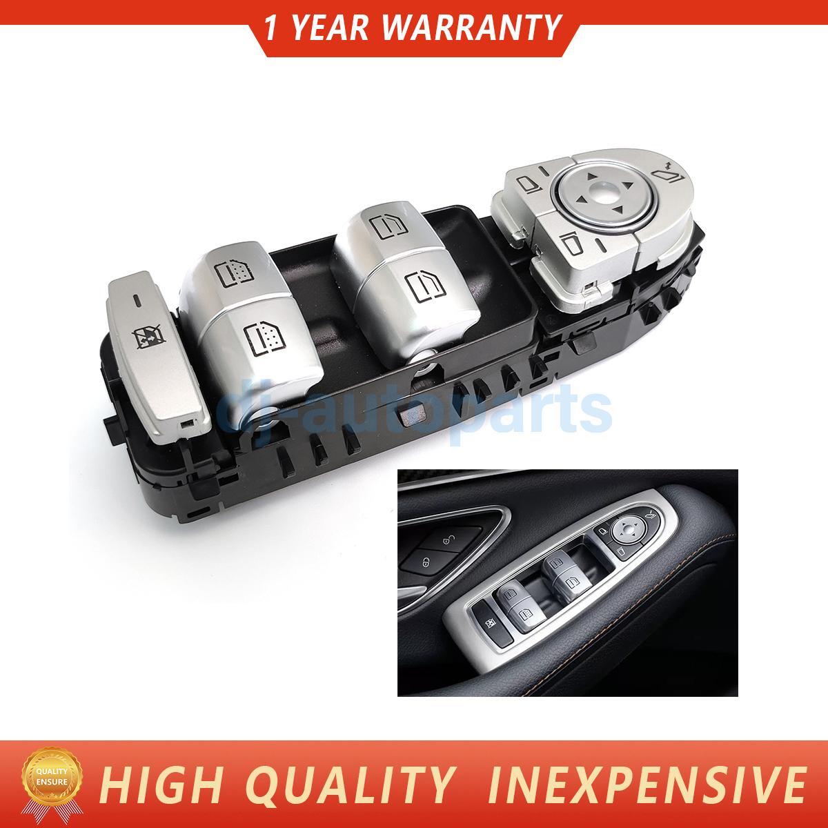 Power Window Switch Left Black 2059056811 For Benz C 63 AMG C200