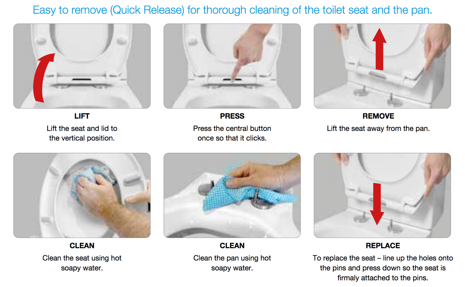 V20 Square Toilet Seat FitsKartel 600 RAK 600 Vitra S20 Pura Urban C&L