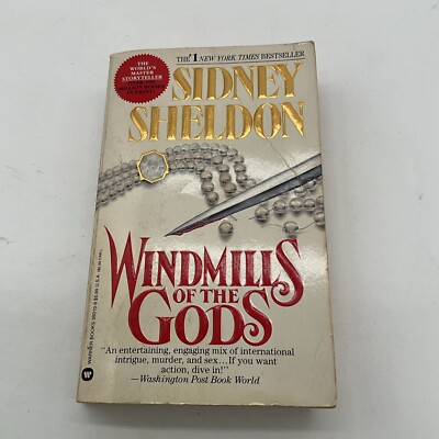 Windmills of the Gods by Sidney Sheldon. Warner Books (1987).  AV