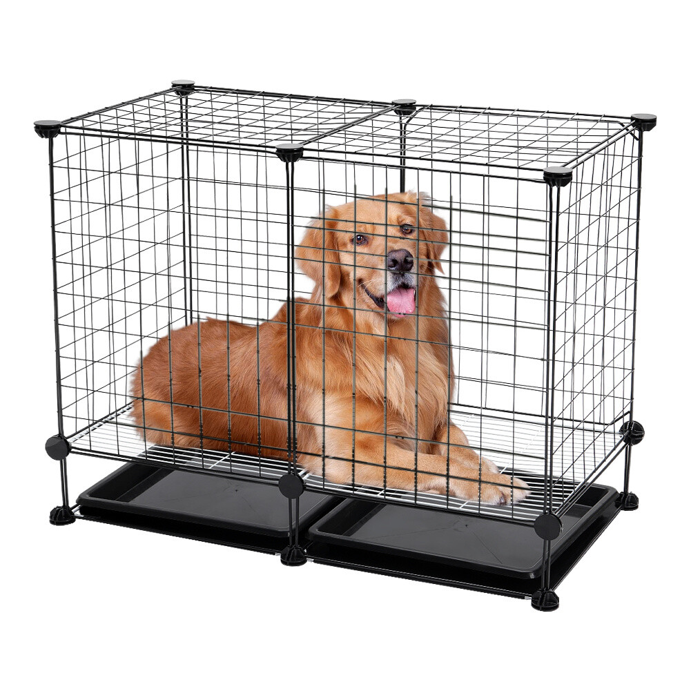 Dog Cage Puppy Training Crate Pet Carrier Small Medium Large XL XXL
