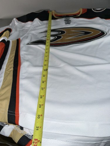 Maglia Anaheim Ducks Fanatics NHL Hockey Uomo Taglia Large Bianca Breakaway Nuova con etichette! - Foto 9 di 10