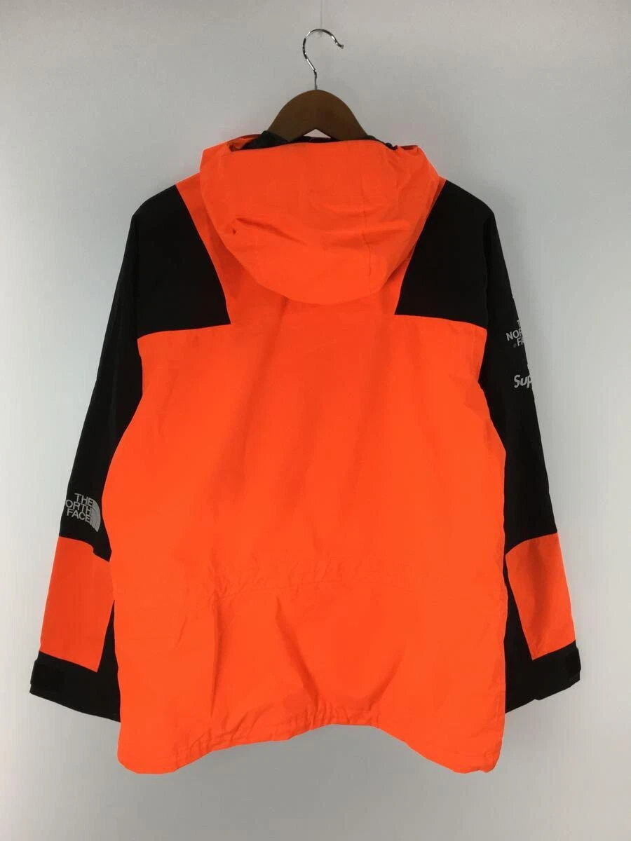 The north face store supreme orange jacket