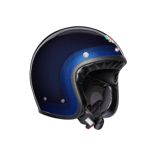 NEW AGV X70 TROFEO BLUE OPEN FACE MOTORCYCLE RIDING HELMET SIZE MS | eBay