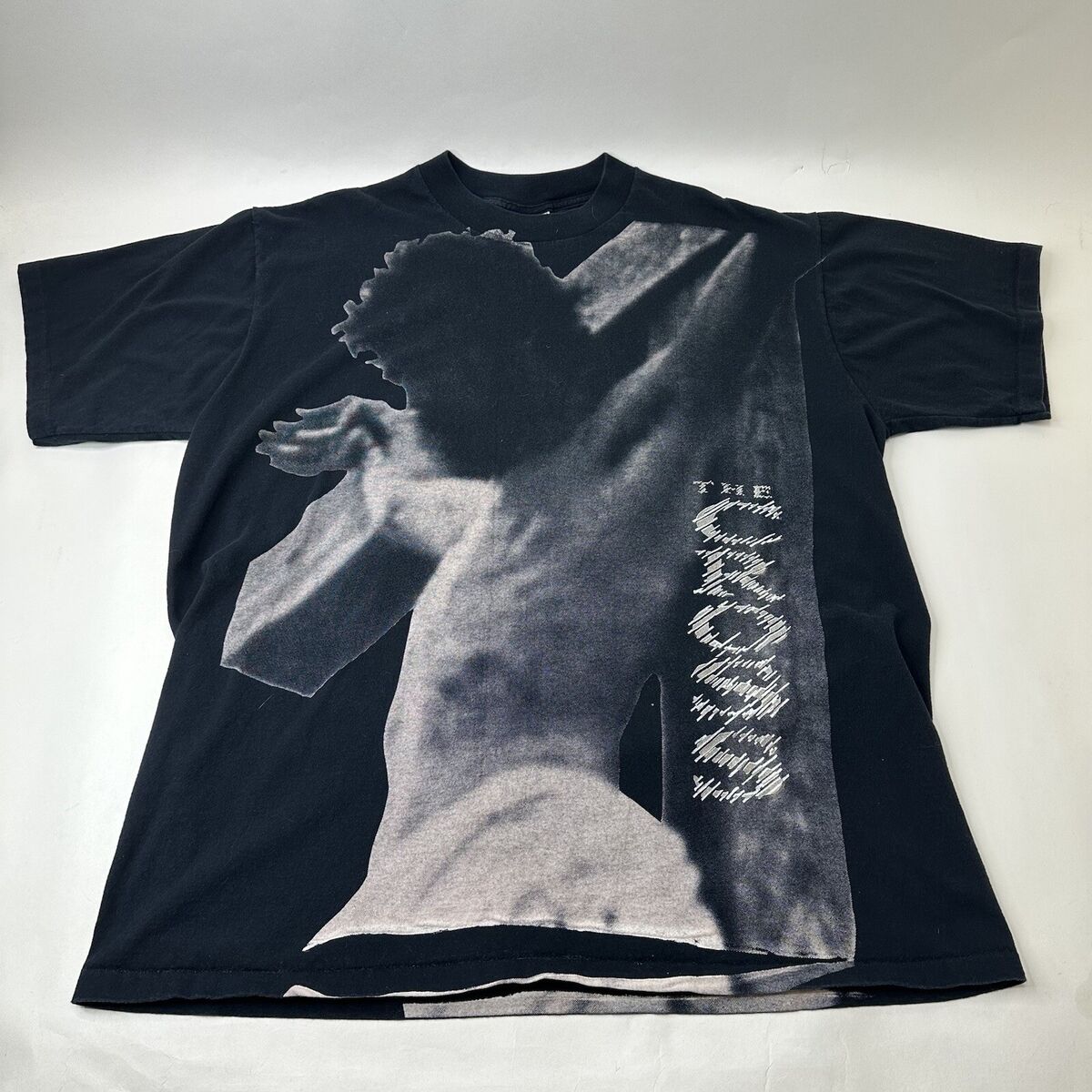 Vintage 90s Jesus The Christ All Over Print Shirt XXL Single Vintage 90s Jesus The Christ All Over Print Shirt XXL Single