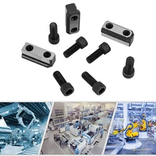 3 PCS T Nuts Set, Jaws T-nuts, T Nuts Set with Six M12 Bolts