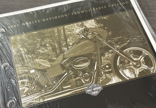 2001 HARLEY-DAVIDSON FXDWG2 Wide Glide Motorcycle Parts Catalog Manual 99430-01 - Picture 3 of 6