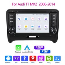 Carplay 7android 12 Car Radio Gps Navi Stereo Bt Swc For Audi Tt Mk2 2008-2014