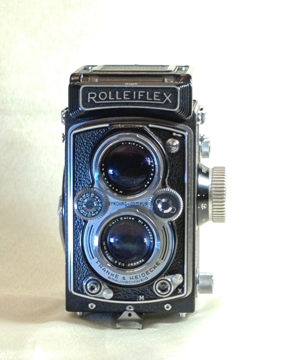 ROLLEIFLEX FRANKE HEIDECKE フイルムカメラ Rolleiflex Franke & Heidecke Braun Schweig Synchro-Compur