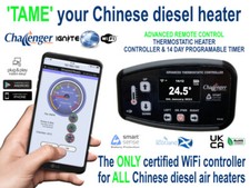 Ignite WiFi Chinese Diesel Air Heater Controller & Replacement CPU Kit