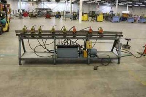 Lockformer Speednotch 10' x 16 Gauge 8-Head Hydraulic Notcher