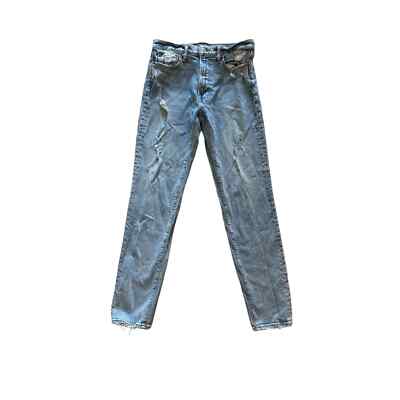 希少！90s ABERCROMBIE&FITCHCOMPANY Abercrombie & Fitch 90's Straight Ultra High Rise Jeans