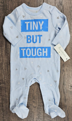 Baby Boy Clothes New Wanderling Newborn Tiny But Tough Footed Outfit