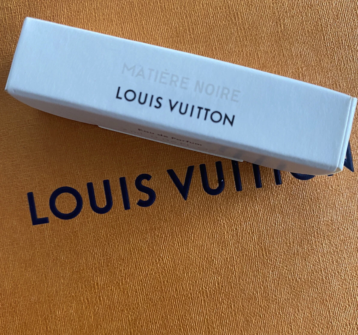 LOUIS VUITTON MATIERE NOIRE Eau De Parfum 2ml Spray Travel Size Sample NIB
