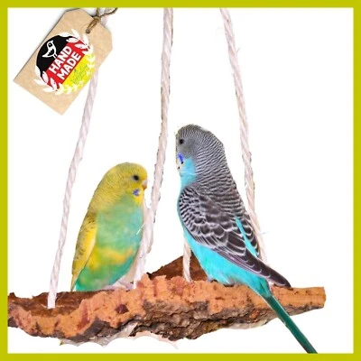 VOGELGALERIA Wellensittich Spielzeug Vogelschaukel Vogelspielzeug Käfig Wellensittich Zubehör